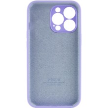 Чехол Silicone Case Full Camera Protective (AA) для Apple iPhone 13 Pro Max (6.7") – Сиреневый