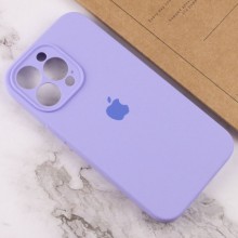 Чехол Silicone Case Full Camera Protective (AA) для Apple iPhone 13 Pro Max (6.7") – Сиреневый