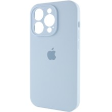 Чехол Silicone Case Full Camera Protective (AA) для Apple iPhone 13 Pro Max (6.7") – Голубой