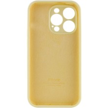 Чохол Silicone Case Full Camera Protective (AA) для Apple iPhone 13 Pro Max (6.7") – Жовтий