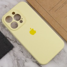 Чохол Silicone Case Full Camera Protective (AA) для Apple iPhone 13 Pro Max (6.7") – Жовтий