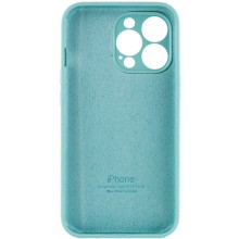 Чохол Silicone Case Full Camera Protective (AA) для Apple iPhone 13 Pro Max (6.7") – Бірюзовий