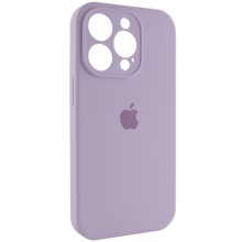 Чохол Silicone Case Full Camera Protective (AA) для Apple iPhone 13 Pro Max (6.7") – Бузковий