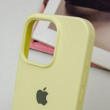 Чохол Silicone Case Full Protective (AA) для Apple iPhone 13 Pro Max (6.7") – Жовтий