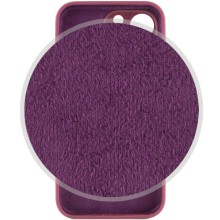 Чохол Silicone Case Full Camera Protective (AA) для Apple iPhone 13 Pro Max (6.7") – Бордовий