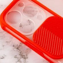 Чехол Camshield matte Ease TPU со шторкой для Apple iPhone 13 Pro Max (6.7") – Красный