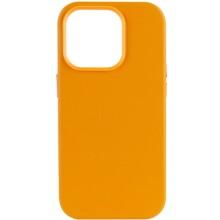 Шкіряний чохол Leather Case (AA Plus) with MagSafe для Apple iPhone 13 Pro Max (6.7") (Гірчичний)