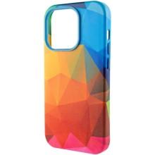 Кожаный чехол Colour Splash with MagSafe для Apple iPhone 13 Pro Max (6.7") – Красный