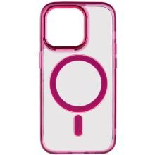Чохол TPU Iris with MagSafe для Apple iPhone 13 Pro Max (6.7") – Бордовий