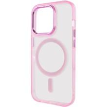 Чохол TPU Iris with MagSafe для Apple iPhone 13 Pro Max (6.7") – Рожевий