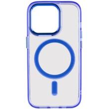 Чохол TPU Iris with MagSafe для Apple iPhone 13 Pro Max (6.7") – Синій