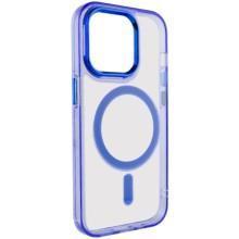 Чохол TPU Iris with MagSafe для Apple iPhone 13 Pro Max (6.7") – Синій