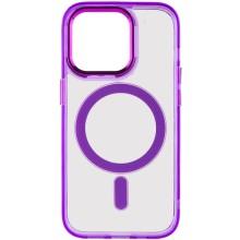 Чохол TPU Iris with MagSafe для Apple iPhone 13 Pro Max (6.7") – Фіолетовий