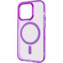 Чохол TPU Iris with MagSafe для Apple iPhone 13 Pro Max (6.7") – Фіолетовий