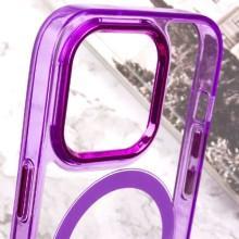 Чохол TPU Iris with MagSafe для Apple iPhone 13 Pro Max (6.7") – Фіолетовий