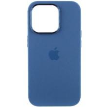 Чохол Silicone Case Metal Buttons (AA) для Apple iPhone 13 Pro Max (6.7") – Синій