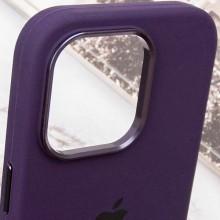 Чохол Silicone Case Metal Buttons (AA) для Apple iPhone 13 Pro Max (6.7") – Фіолетовий