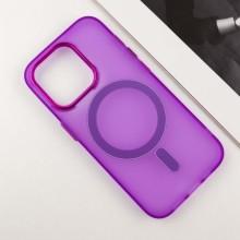 Чохол TPU+PC Lily with MagSafe для Apple iPhone 13 Pro Max (6.7") – Фіолетовий