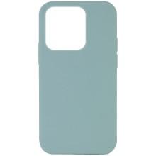 Чохол Silicone Case Full Protective (AA) NO LOGO для Apple iPhone 13 Pro Max (6.7") – Бірюзовий