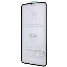 Защитное стекло 5D Hard (full glue) (тех.пак) для Apple iPhone 13 Pro Max / 14 Plus (6.7") – Черный