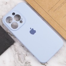 Чохол Silicone Case Full Camera Protective (AA) для Apple iPhone 13 Pro Max (6.7") – Блакитний