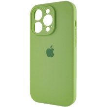 Чохол Silicone Case Full Camera Protective (AA) для Apple iPhone 13 Pro Max (6.7") – М'ятний