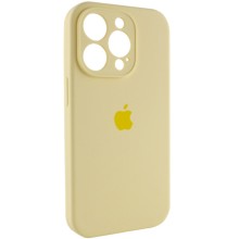 Чохол Silicone Case Full Camera Protective (AA) для Apple iPhone 13 Pro Max (6.7") – Жовтий