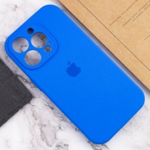 Чохол Silicone Case Full Camera Protective (AA) для Apple iPhone 13 Pro Max (6.7") – Синій