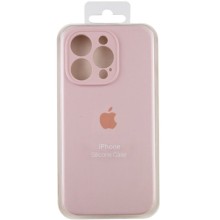 Чохол Silicone Case Full Camera Protective (AA) для Apple iPhone 13 Pro Max (6.7") – Рожевий