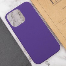 Чохол Silicone Case Full Protective (AA) NO LOGO для Apple iPhone 13 Pro Max (6.7") – Фіолетовий