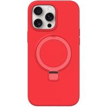 Чехол Silicone Case Full Protective NO LOGO with Ring для Apple iPhone 13 Pro Max (6.7") – Красный