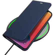 Чехол-книжка Dux Ducis с карманом для визиток для Apple iPhone 13 Pro Max (6.7") – Синий