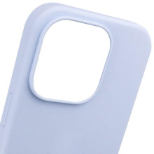 Чехол Silicone Case Full Protective (AA) NO LOGO для Apple iPhone 13 Pro Max (6.7") – Голубой