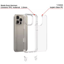 Чохол TPU Transparent with Straps для Apple iPhone 13 Pro Max (6.7") – Сірий