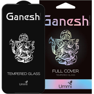 Защитное стекло Ganesh (Full Cover) для Apple iPhone 13 Pro Max / 14 Plus (6.7") (Черный)