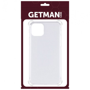 TPU чехол GETMAN Ease logo усиленные углы для Apple iPhone 13 Pro Max (6.7")