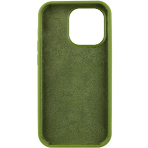 Чохол Silk Full Protective (AA) NO LOGO для Apple iPhone 13 Pro Max (6.7") – Зелений