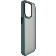 TPU+PC чохол Metal Buttons для Apple iPhone 13 Pro Max (6.7") – Зелений