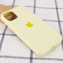 Чехол Silicone Case Full Protective (AA) для Apple iPhone 13 Pro Max (6.7") – Желтый