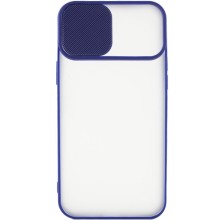 Чехол Camshield mate TPU со шторкой для камеры для Apple iPhone 13 Pro Max (6.7") – Синий