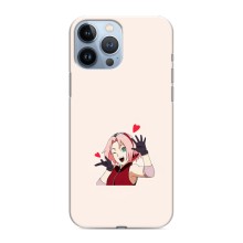 Чехлы Персонажи Аниме Наруто для iPhone 13 Pro Max (AlphaPrint) (Лайк Сакура)
