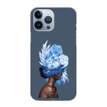 Чехлы (ART) Цветы на iPhone 13 Pro Max (VPrint) (Квіти на голові)
