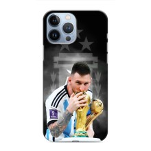 Чехлы для iPhone 13 Pro Max (Leo чемпион) (AlphaPrint) (Месси Чемпион)