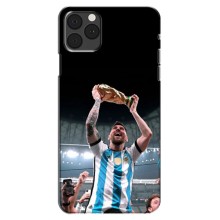 Чехлы Лео Месси Аргентина для iPhone 13 Pro Max (Счастливый Месси)