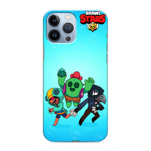 Чехлы Brawl Stars для iPhone 13 Pro Max (AlphaPrint)