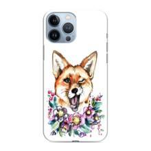 Чохли з картинкою Лисичка для iPhone 13 Pro Max (VPrint) (Весела лисичка)
