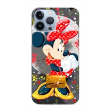 Чохол Disney Mouse iPhone 13 Pro Max (PREMIUMPrint) (Minni з бантіком)