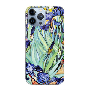 Чехол для смартфона iPhone 13 Pro Max Художественное Искусство – Картина цветы Ирисы