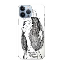 Чохол з друком для iPhone 13 Pro Max - (Мода) (AlphaPrint) (Фото дівчини)