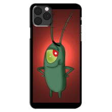 Чехол с картинкой "Одноглазый Планктон" на iPhone 13 Pro Max (Стильный Планктон)